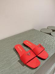 Prada Red Slippers - 4