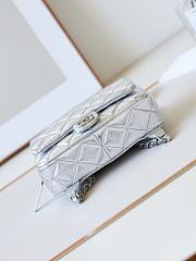 Chanel Silver Backpacks - 19x20x5.5cm - 5