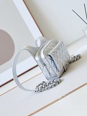 Chanel Silver Backpacks - 19x20x5.5cm - 2