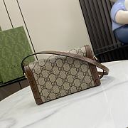 Gucci Horsebit 1955 Mini Bag Beige Ebony Brown - 18x15x2cm - 5