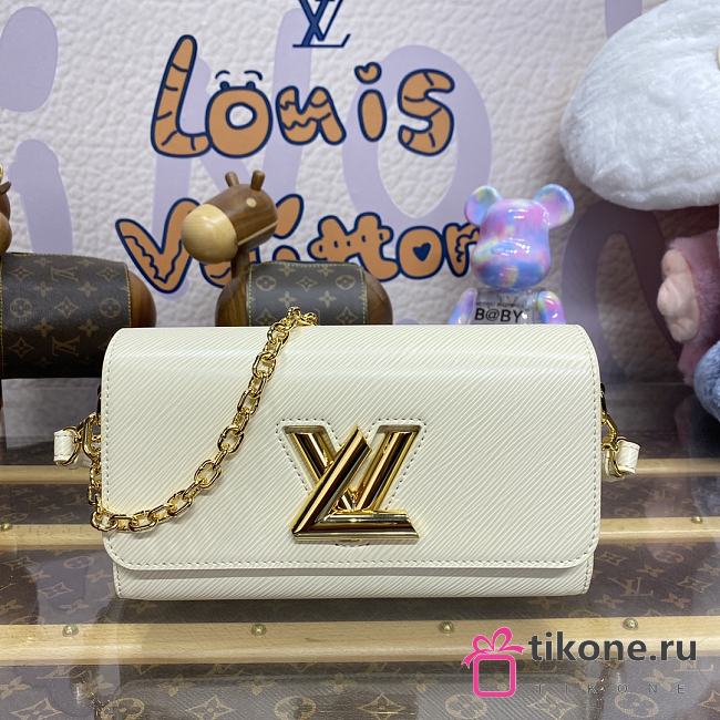 Louis Vuitton M24550 Twist West In Yellow Leather Bag - 23.5x12x7cm - 1