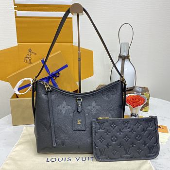Louis Vuitton CarryAll In Black Bag - 29x24x12cm