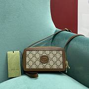 Gucci Pouch Interlocking Mini Bag With G - 17.5x7x10cm - 1