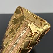Bottega Veneta Gold Pouch - 16.5x10.5x9cm - 4