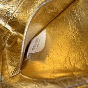 Bottega Veneta Gold Pouch - 16.5x10.5x9cm - 3