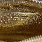 Bottega Veneta Gold Pouch - 16.5x10.5x9cm - 2