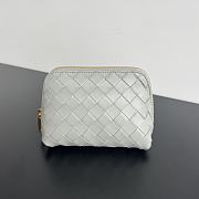 Bottega Veneta Grey Pouch - 16.5x10.5x9cm - 1