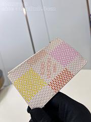 Louis Vuitton N40639 Pink Romy Damier Card Holder - 12x8x0.8cm - 5