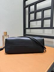 Loewe Black Calfskin Flamenco Pouch 30cm - 2