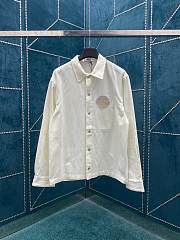 Dior White Long Sleeve Shirt - 1