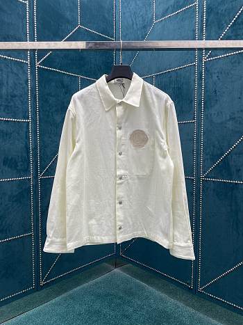 Dior White Long Sleeve Shirt