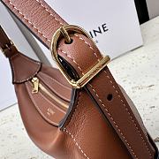 Celine Small Romy In Supple Calfskin Tan - 19x14x5cm - 5