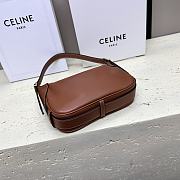 Celine Small Romy In Supple Calfskin Tan - 19x14x5cm - 3