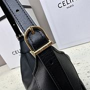 Celine Small Romy In Supple Calfskin Black - 19x14x5cm - 2