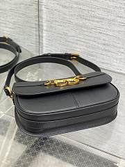 Dior CD Small Black Besace Bag - 24x15x6cm - 3