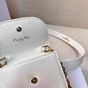 Dior White Leather Belt Bag 2cm - 4