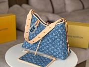 Louis Vuitton M46855 Denim CarryAll Monogram - 39x30x15cm - 5