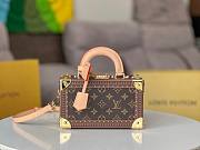 Louis Vuitton M45673 Monogram Mini Trunk Petite Valise Bag - 22.5x14.5x11.5cm - 1