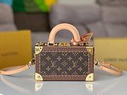 Louis Vuitton M45673 Monogram Mini Trunk Petite Valise Bag - 22.5x14.5x11.5cm - 4