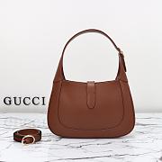 Gucci Jackie 1961 Rosso Ancora Brown Handbag - 28x19x4.5cm - 4