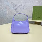 Gucci Jackie 1961 Rosso Ancora Violet Handbag - 28x19x4.5cm - 2