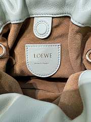 Loewe Small Green Calfskin Flamenco Pouch - 23x17x5.5cm - 3