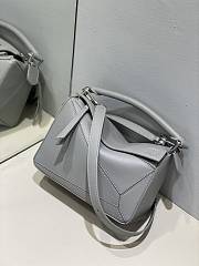 Loewe Mini Puzzle Bag In Grey Color - 24x10x14cm - 5