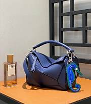 Loewe Mini Puzzle Bag In Ocean Color - 24x10x14cm - 4