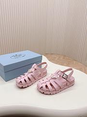 Prada Foam Rubber Pink Sandals - 3