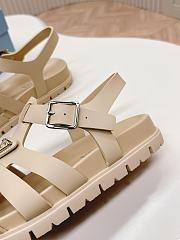 Prada Foam Rubber Beige Sandals - 2