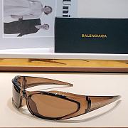 Balenciaga Wrap Around Frame Sunglasses - 1