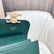 Celine Green Wallet With Chain - 10.5x9cm - 2