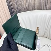 Celine Green Wallet With Chain - 10.5x9cm - 3