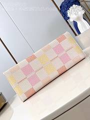 Louis Vuitton On The Go Damier Canvas In Pink - 35x27x14cm - 3