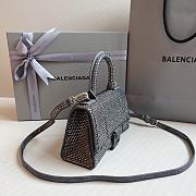 Balenciaga Hourglass XS Crystal Bag - 19x13x8cm - 5