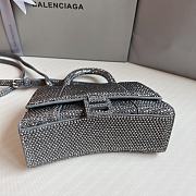 Balenciaga Hourglass XS Crystal Bag - 19x13x8cm - 3