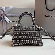 Balenciaga Hourglass XS Crystal Bag - 19x13x8cm - 2