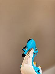 Dolce&Gabbana Blue Butterfly High Heels - 2