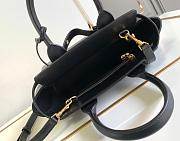 Celine Conti Bag In Black Leather - 26x21x11cm - 2