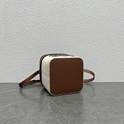 Celine Medium Box Triomphe In Natural Calfskin 16cm - 2