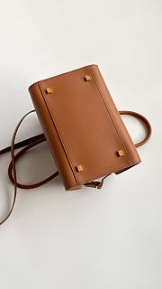 The Row Margau 10 Brown Leather Bag - 25x20x17cm - 4