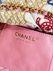 Chanel Lace Patchwork Mini Chanel 22 Multicolor 18cm - 2