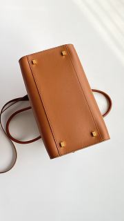 The Row Margau 12 Brown Leather Bag - 32x23x18cm - 5
