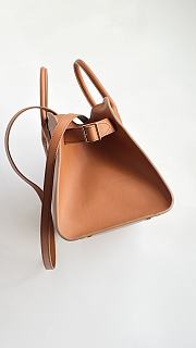 The Row Margau 12 Brown Leather Bag - 32x23x18cm - 4