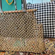 Goyardine Net Aligre Tote Grege - 30x34x7cm - 4