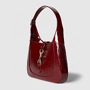 Gucci Jackie 1961 Rosso Shiny Red Handbag - 28x19x4.5cm - 3