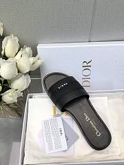 Dior SS24 Black Slippers - 4