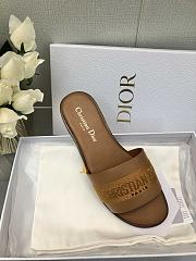 Dior SS24 Brown Slippers - 4