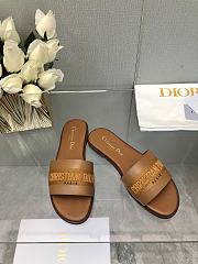 Dior SS24 Brown Slippers - 2