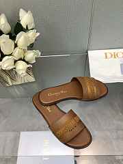Dior SS24 Brown Slippers - 3